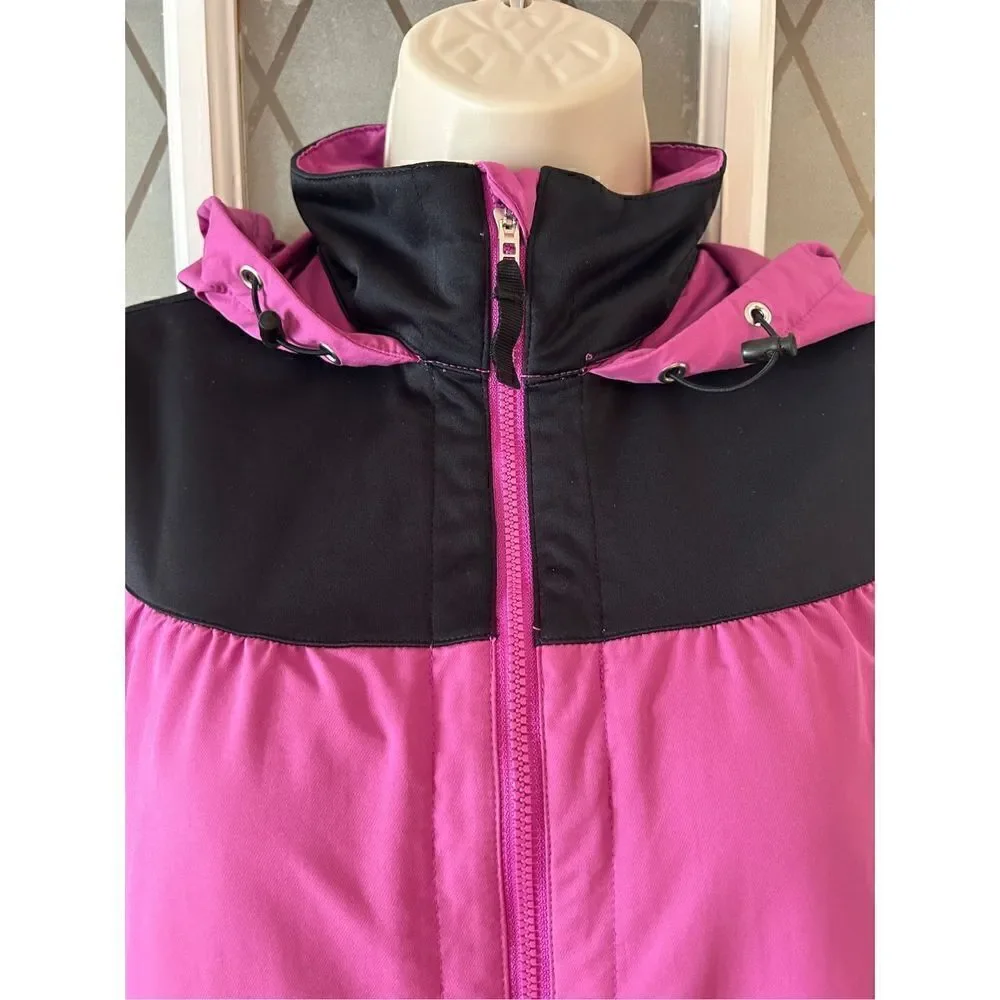 Women’s Y2K Vintage Nike Full Zip Jacket - Magenta Size Large